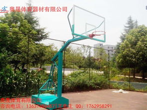 長沙籃球架廠家直銷 不銹鋼材質配玻璃鋼籃筐，讓運動越玩越開心